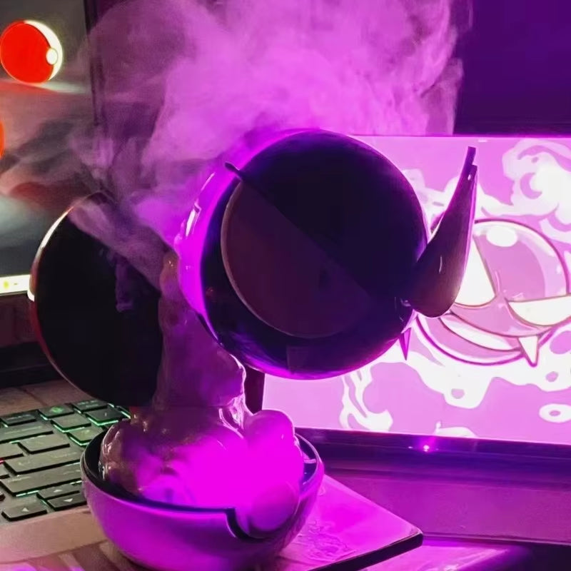 Transform Your Space with the Anime Gastly Humidifier - A Stylish and Functional Pokemon Desktop Air Purifier with LED Light!